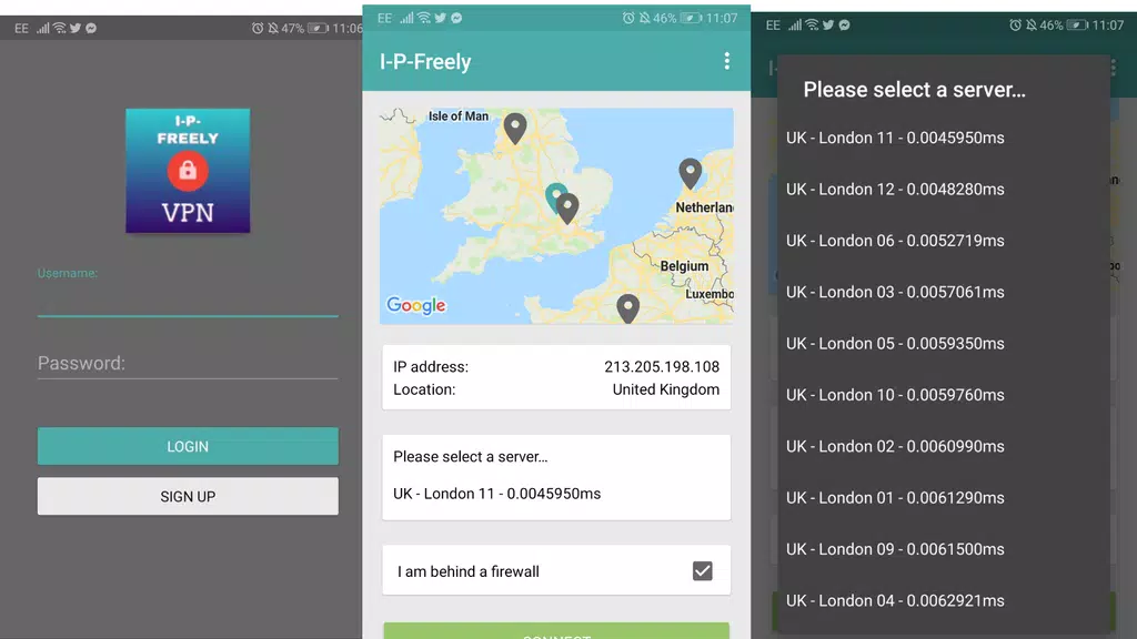IP Freely VPN  Screenshot 1