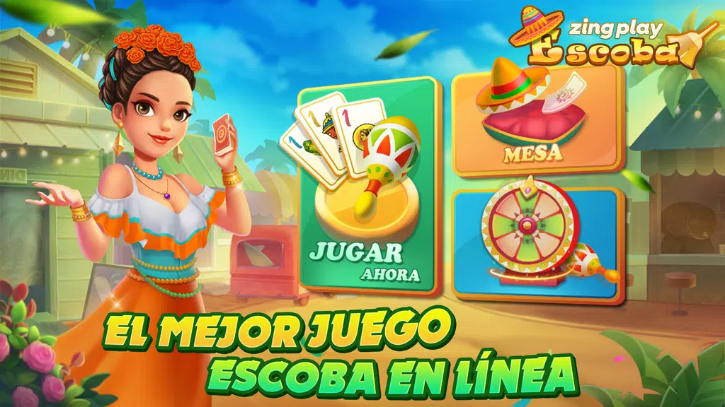 Escoba ZingPlay: Juego de Cart  Screenshot 1