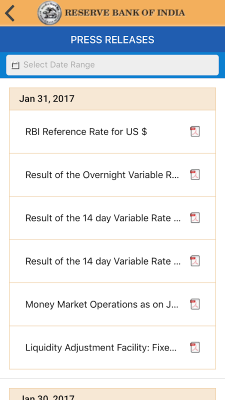 Reserve Bank of India  Screenshot 3