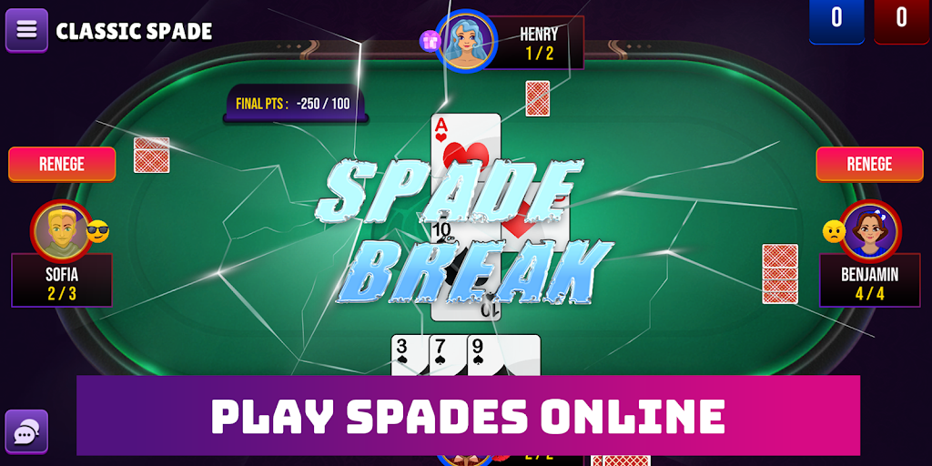 Renege: Spades Multiplayer +  Screenshot 3