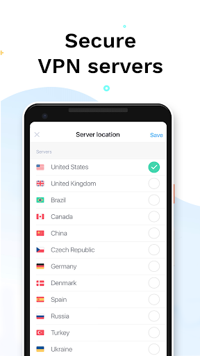 Turbo Jet - Free Secure VPN Proxy & Privacy  Screenshot 3