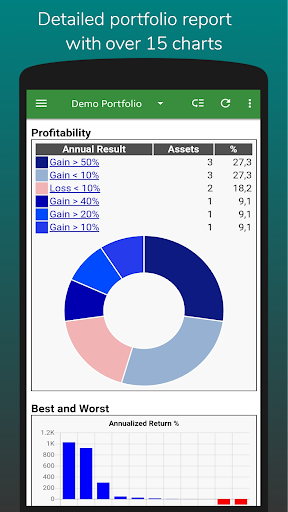 InvestControl - Portfolio Mgr.  Screenshot 3