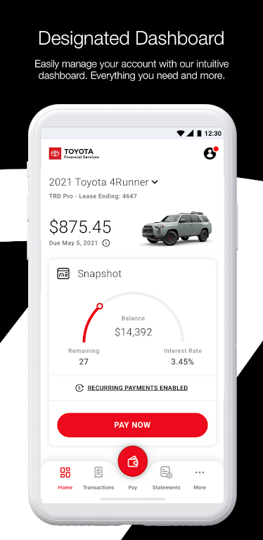 Toyota Financial Services  Screenshot 2