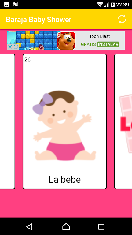 Mexican Bingo Baby Shower  Screenshot 2