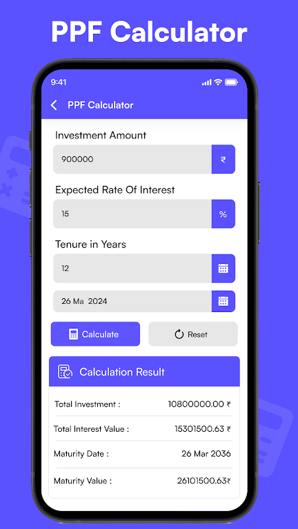 Loan EMI Calculator  Screenshot 2