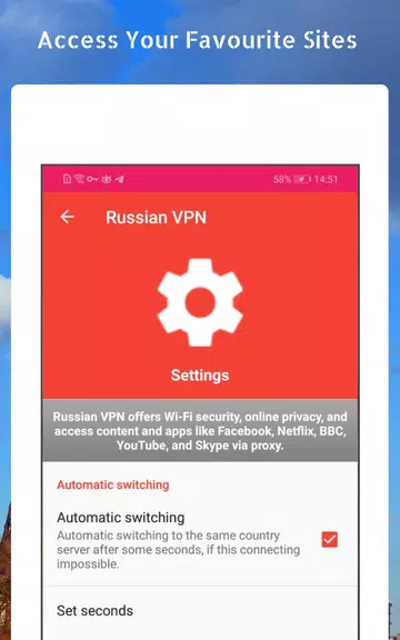 VPN Russia - Get Free Russian IP Russian VPN FREE  Screenshot 4