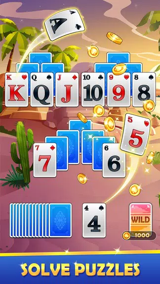 Solitaire Tripeaks: Lucky Card  Screenshot 2