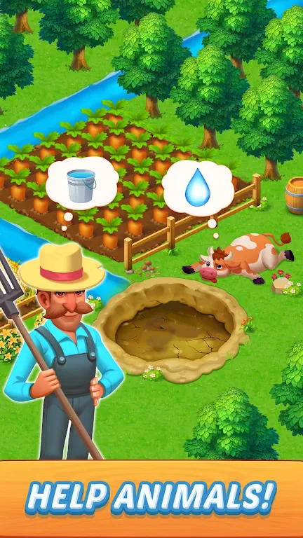 Solitaire Farm Adventure  Screenshot 3