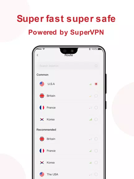 Super VPN- Free VPN Proxy Serv  Screenshot 4