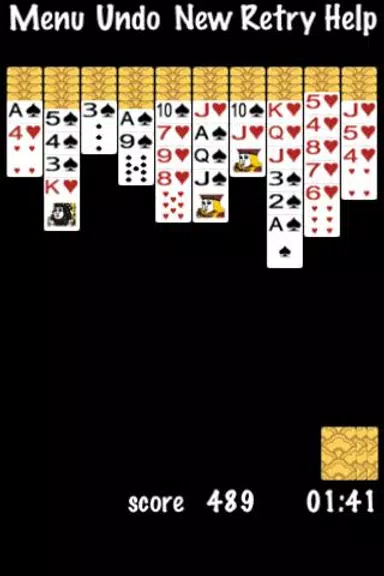 Spider Solitaire!  Screenshot 1