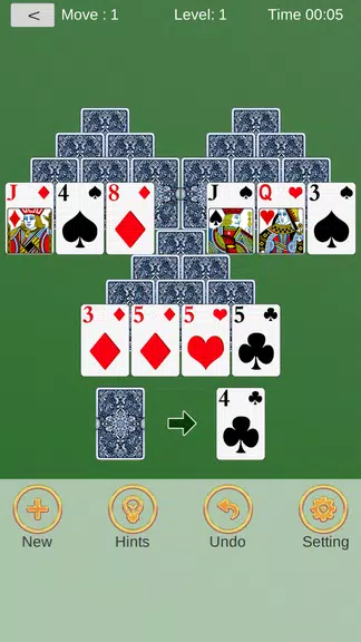 TriPeaks Solitaire : 300 levels  Screenshot 2