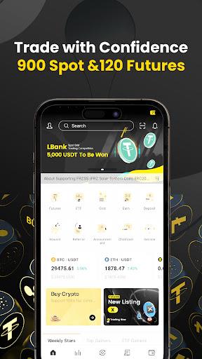 LBank - Buy Bitcoin & Crypto  Screenshot 1