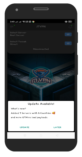 J7 Vpn Official  Screenshot 2