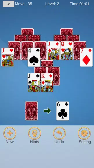 TriPeaks Solitaire : 300 levels  Screenshot 4