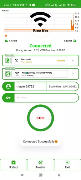 Free Net VPN  Screenshot 2