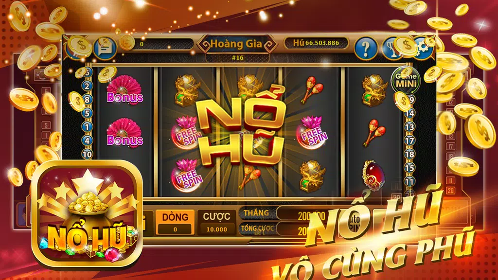 Vuong quoc xeng - Game Slot, no hu, doi thuong  Screenshot 2