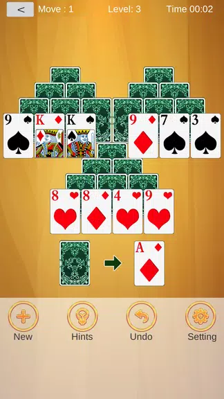 TriPeaks Solitaire : 300 levels  Screenshot 3