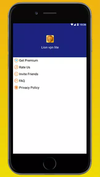 Lion vpn lite - private vpn  Screenshot 2