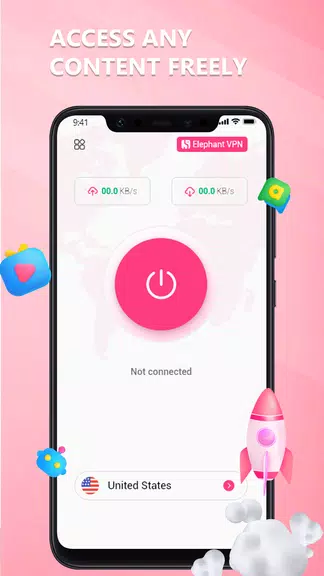 Elephant VPN: Super Fast VPN  Screenshot 1