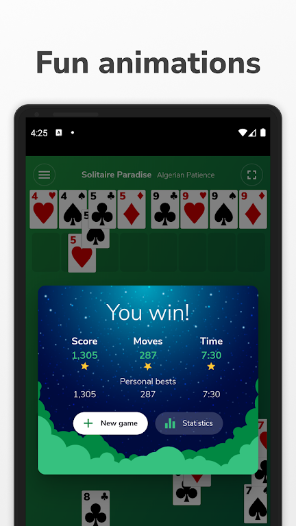 Algerian Patience Solitaire  Screenshot 4