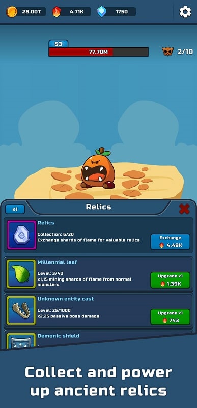 Tap Hero: Idle RPG Clicker  Screenshot 2