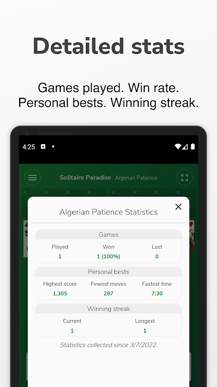 Algerian Patience Solitaire  Screenshot 3