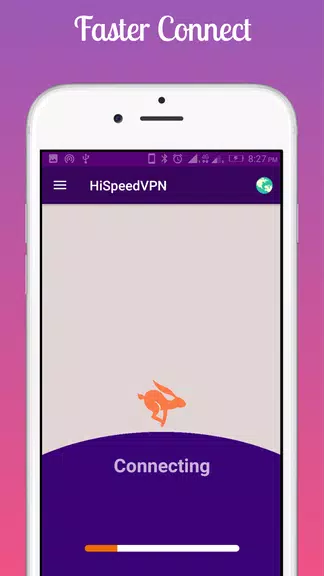 Hi-SpeedVPN Faster Server Free VPN Unlimited  Screenshot 3