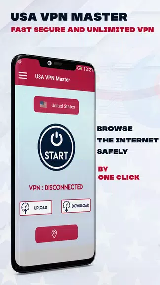 USA VPN -Fast Secure VPN Proxy  Screenshot 1