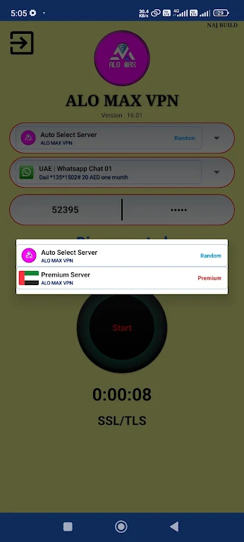 ALO MAX VPN  Screenshot 2