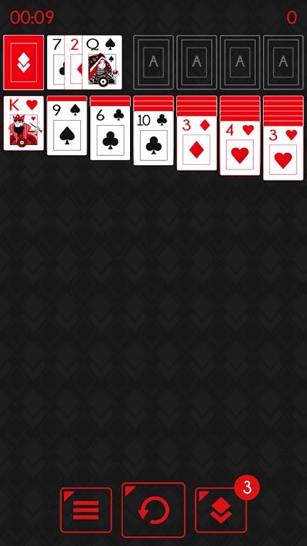 Solitaire - Klondike Redstone  Screenshot 2