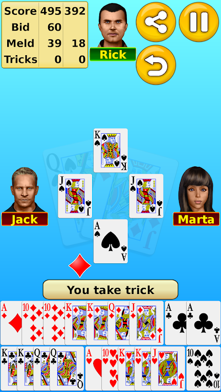 Pinochle  Screenshot 1