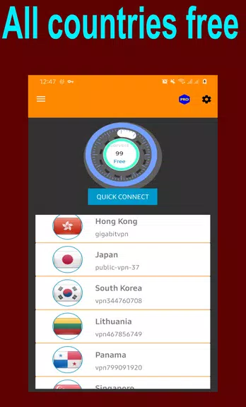 iVPN MOMO 무료 VPN-무제한 VPN 프록시  Screenshot 1