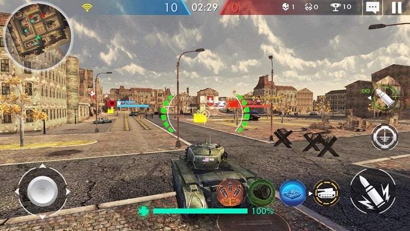 Tank Warfare: PvP Blitz Game  Screenshot 2