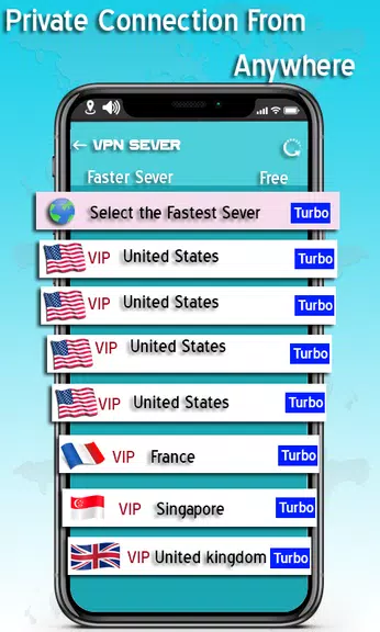 Super Betternet Free VPN Turbo Security Master  Screenshot 3