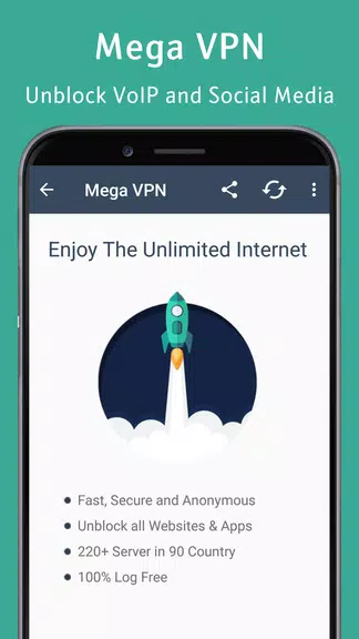 Mega VPN Pro - Unblock Apps & Websites FREE  Screenshot 3