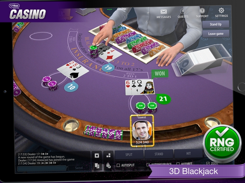 Viber Casino  Screenshot 3