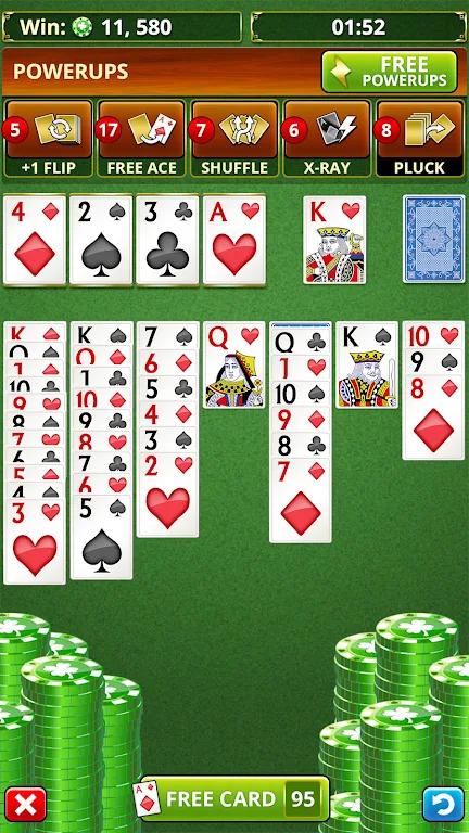 SOLITAIRE CARD GAMES FREE!  Screenshot 1