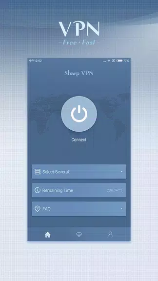 Sharp VPN - Free Fast VPN  Screenshot 1