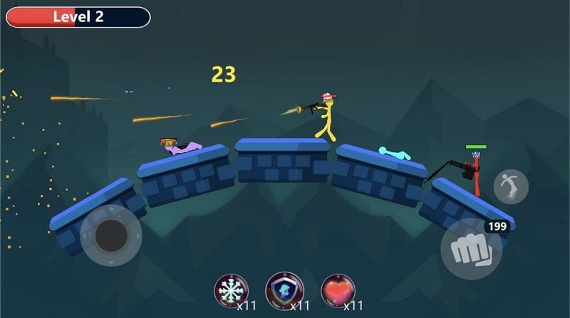 Stick Fight Warriors  Screenshot 2