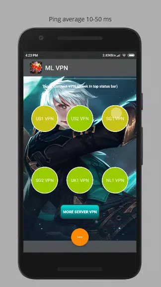 ML VPN - VPN For MOBA Gaming  Screenshot 2