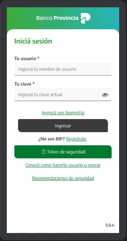 BIP Mobile  Screenshot 1