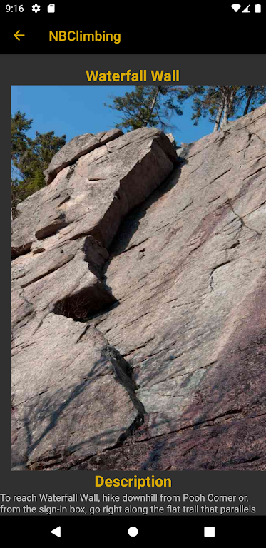 New Brunswick Climbing Guide  Screenshot 2