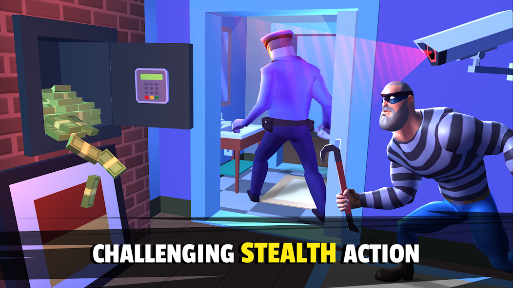 Robbery Madness 2:Stealth game Mod  Screenshot 3