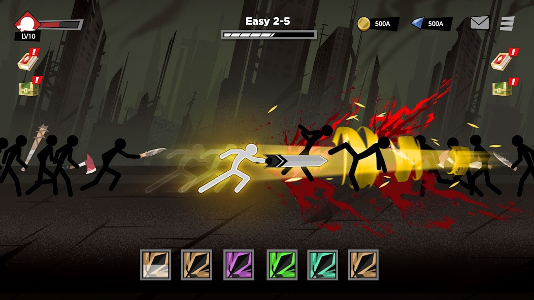 Epic Stickman: RPG Idle Game Mod  Screenshot 1