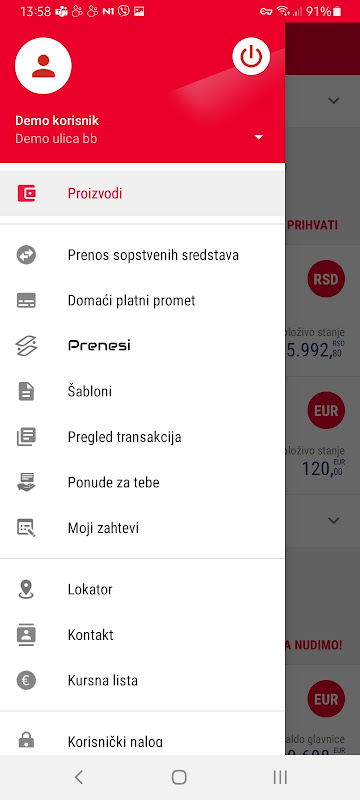 Eurobank Direktna  Screenshot 2