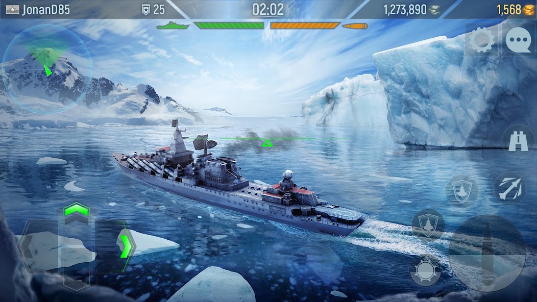 Naval Armada: Battleship Game Mod  Screenshot 1