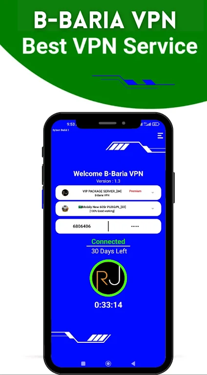 B-Baria Vpn  Screenshot 2