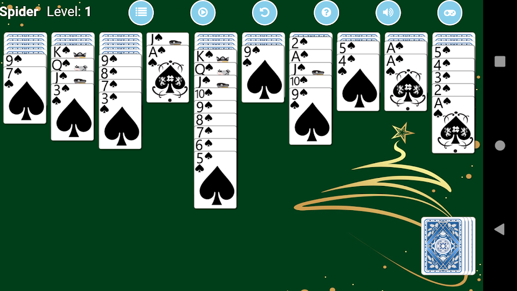 Spider Solitaire X  Screenshot 1