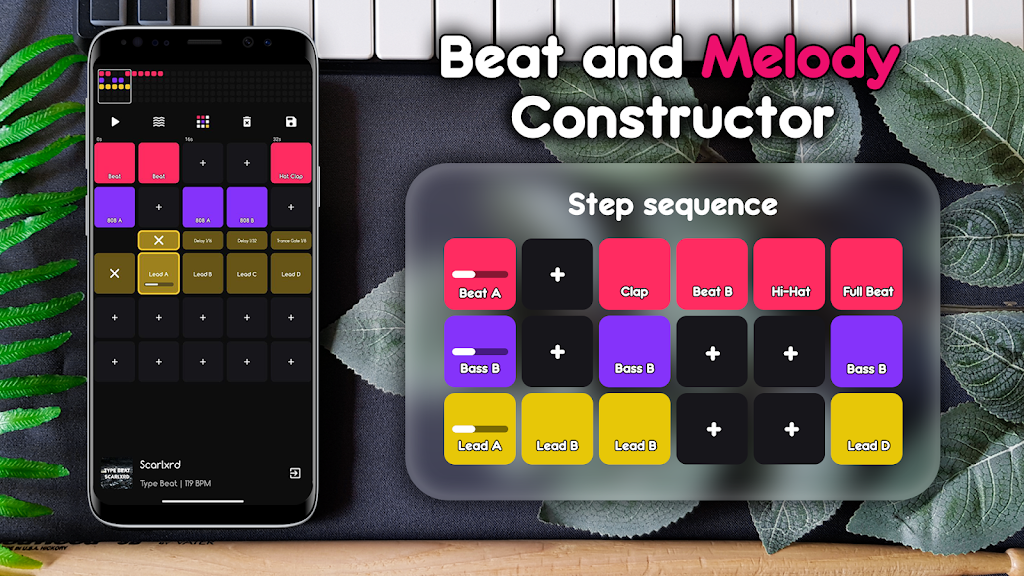 Create Music DJ Pad: Easy Beat Mod  Screenshot 1