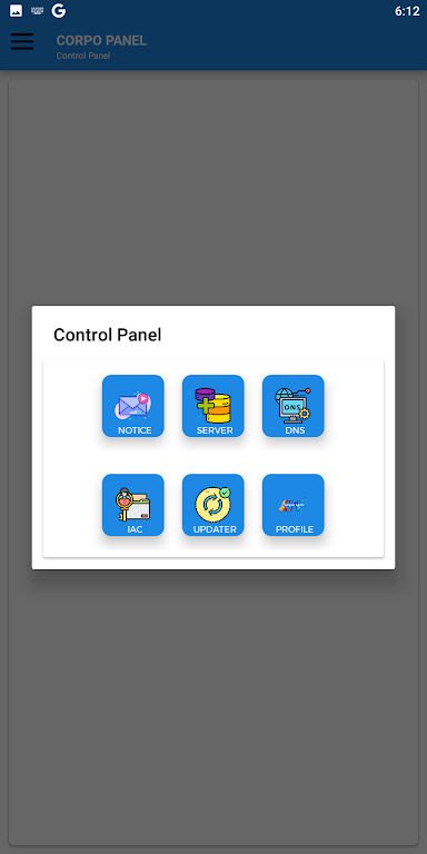 CORPO VPN PANEL  Screenshot 1